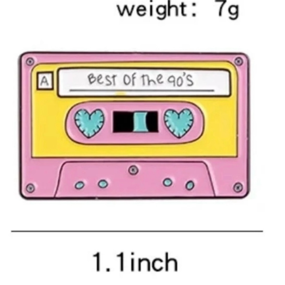 Brand New Best Of The 90’s Pin Or Brooch View 3